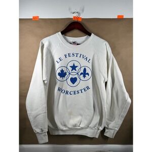 Vintage Le Festival Worcester Sweatshirt‎ Crewneck Fruit Of The Loom XL